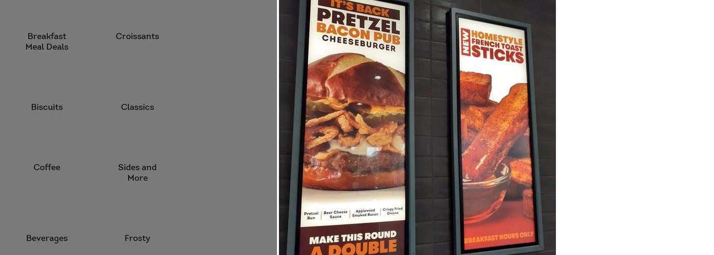 Wendy's Menu
