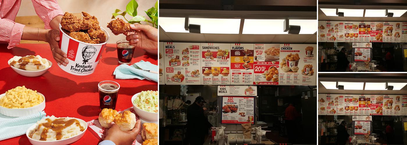 KFC Menu