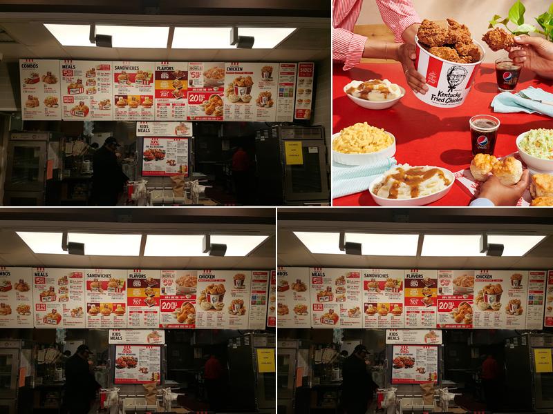 KFC Menu
