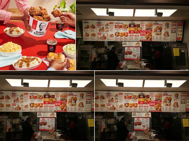 KFC Menu