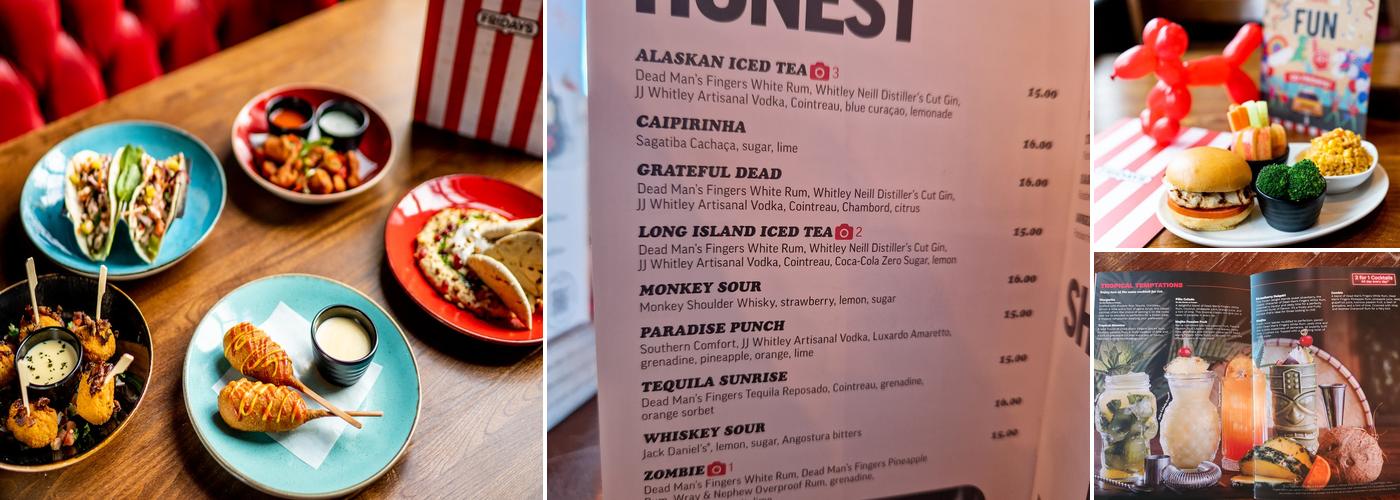 TGI Fridays - Stoke on Trent Menu