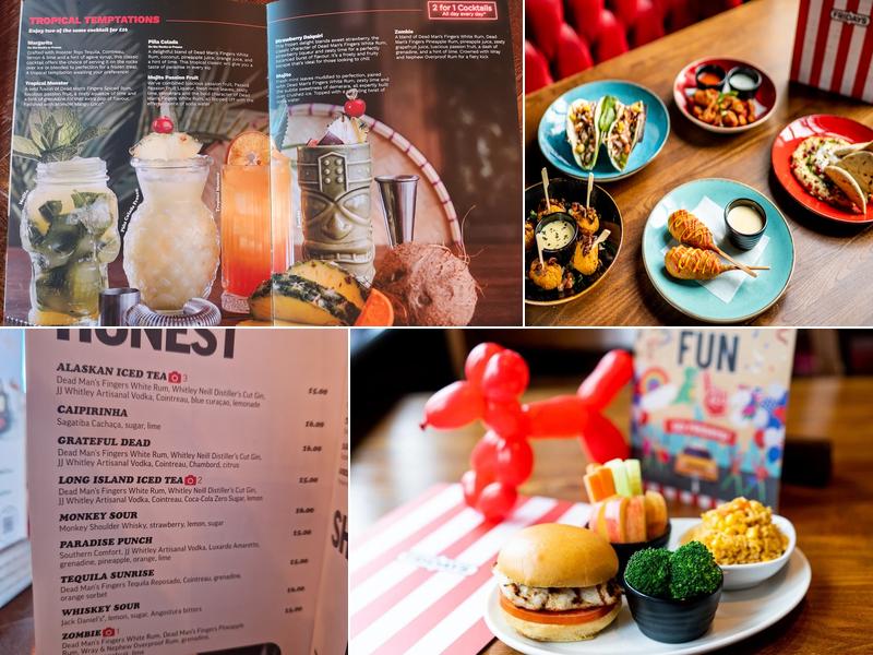 TGI Fridays - Stoke on Trent Menu