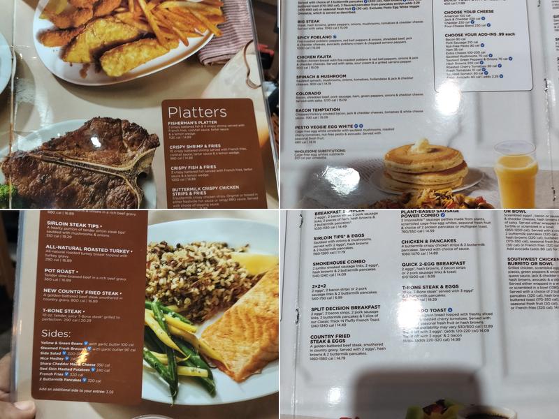 IHOP Menu
