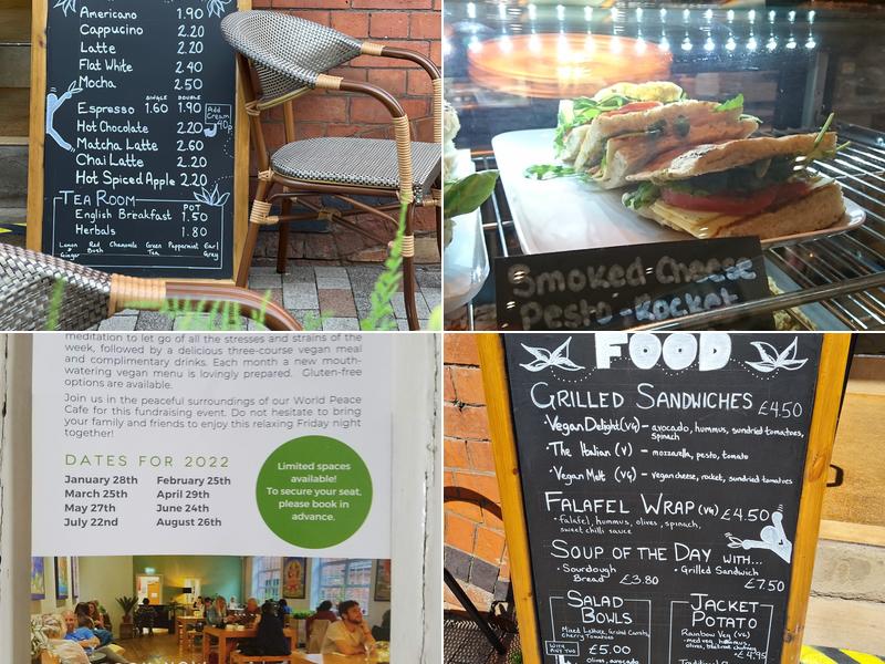 World Peace Cafe Menu