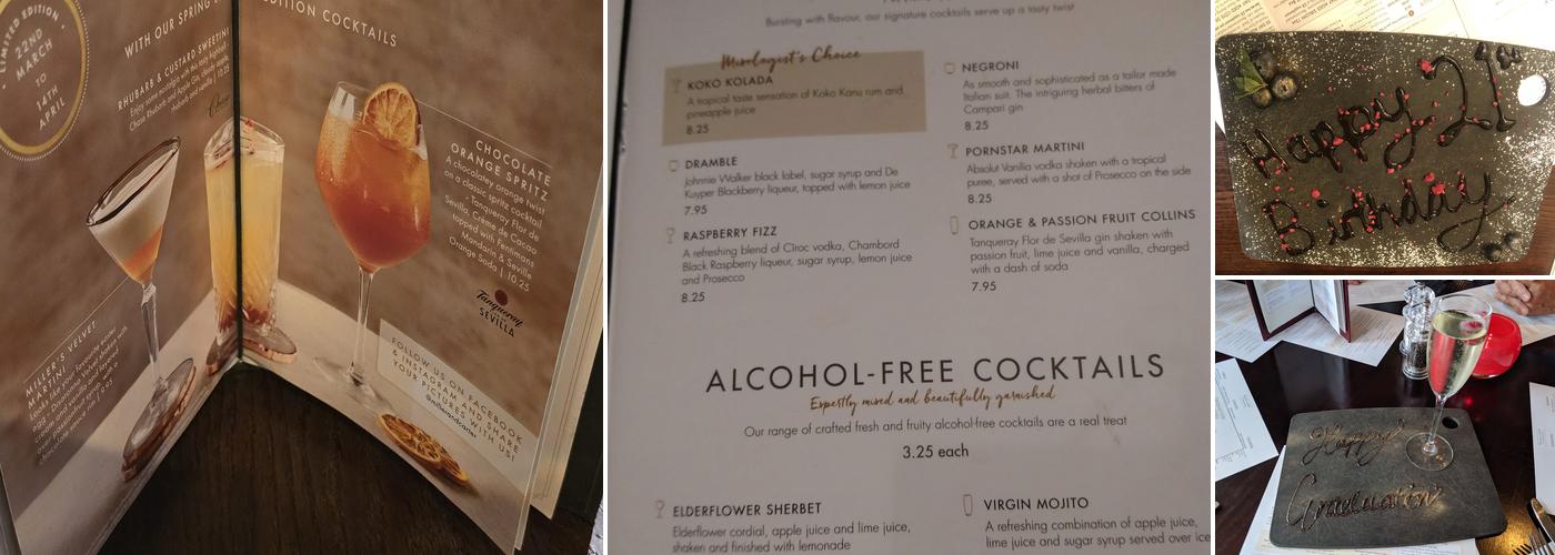 Miller & Carter Enderby Menu