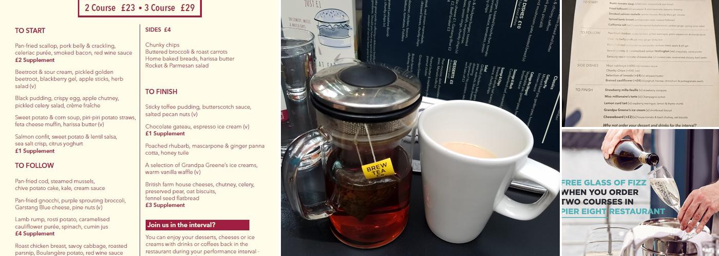 Pier Eight Restaurant Menu