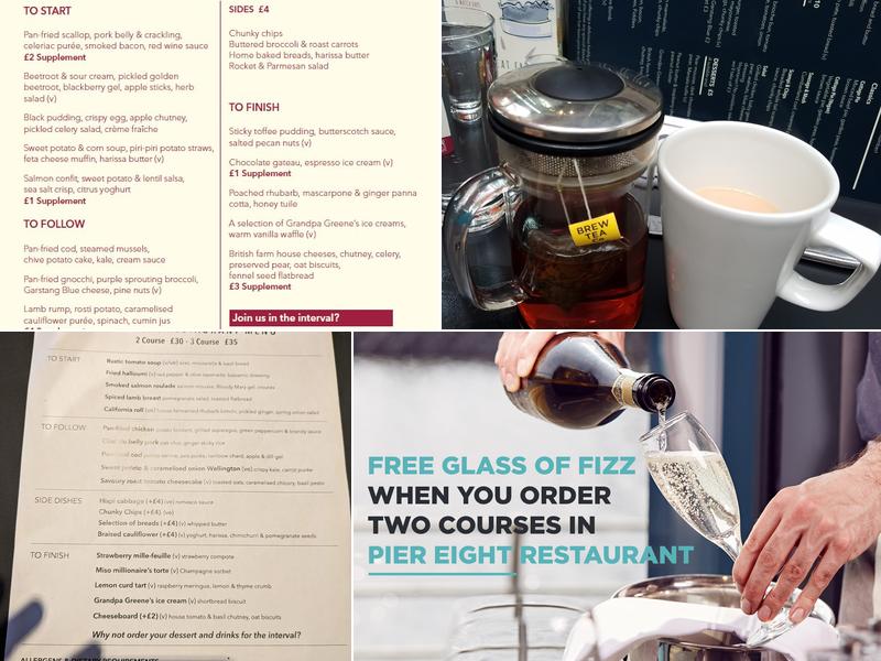 Pier Eight Restaurant Menu