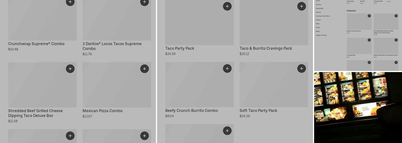 Taco Bell Menu