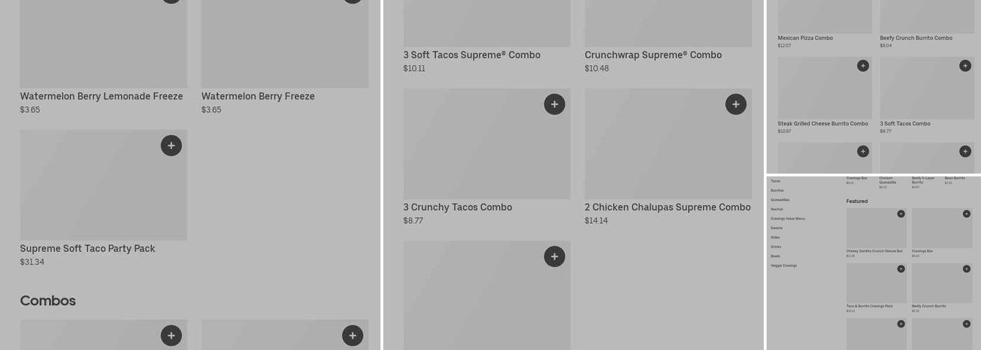 Taco Bell Menu