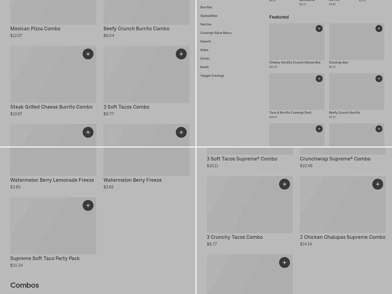 Taco Bell Menu