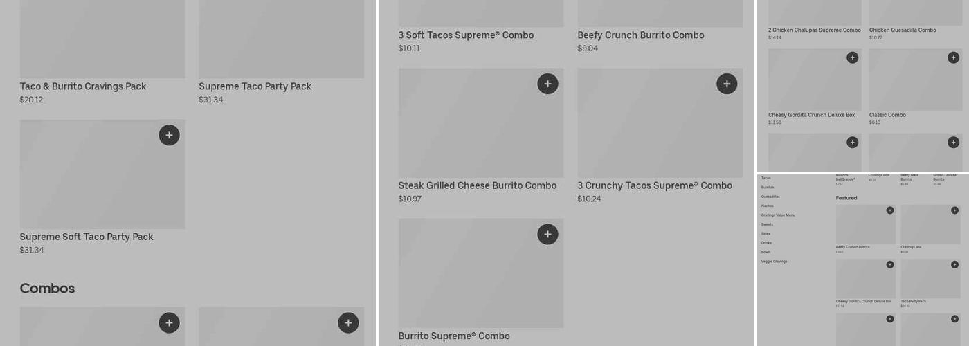 Taco Bell Menu