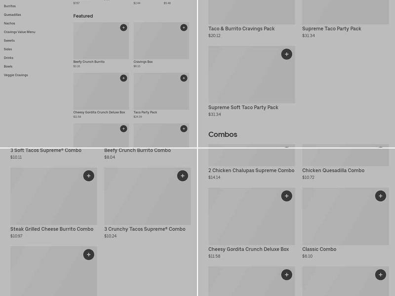 Taco Bell Menu