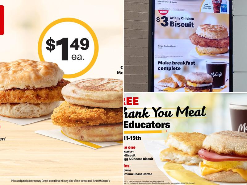 McDonald's Menu