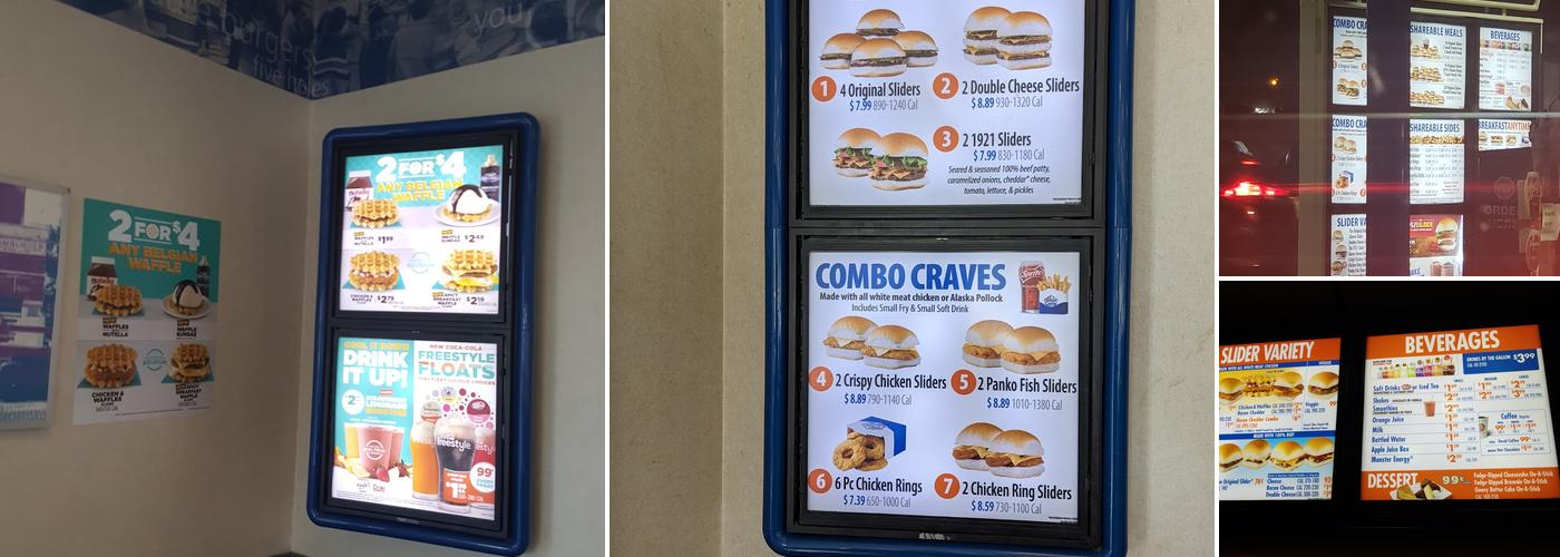 White Castle Menu