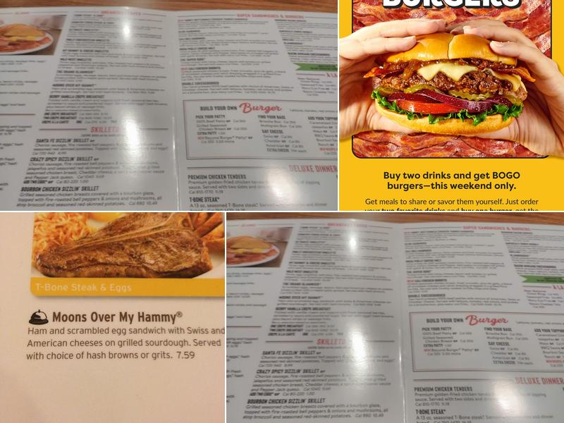 Denny's Menu
