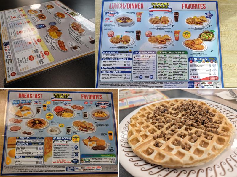 Waffle House Menu