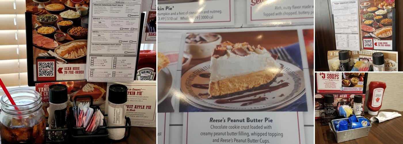 Bob Evans Menu