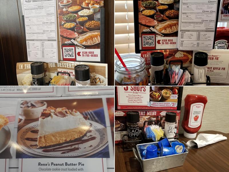Bob Evans Menu