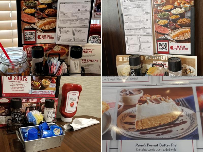 Bob Evans Menu