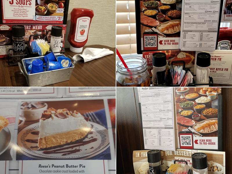 Bob Evans Menu