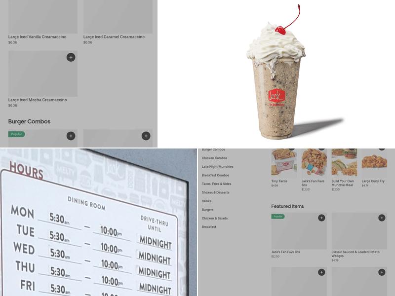 Jack In The Box Menu