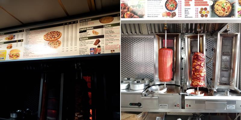 Paradise Kebab House Menu