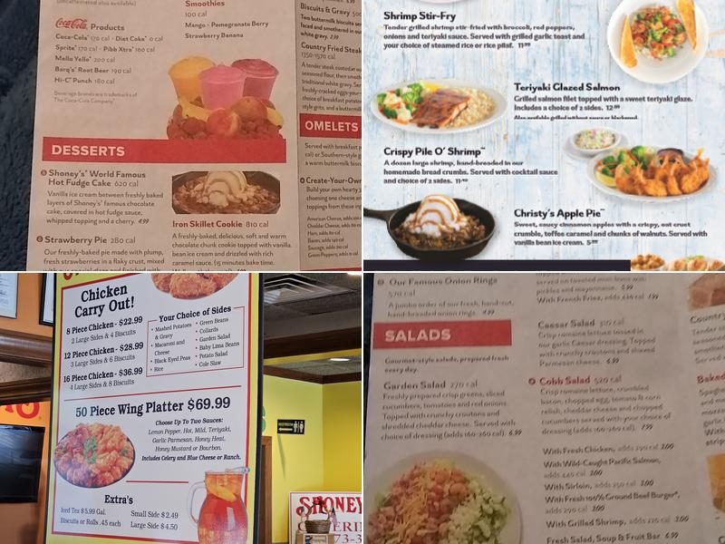 Shoney's Menu