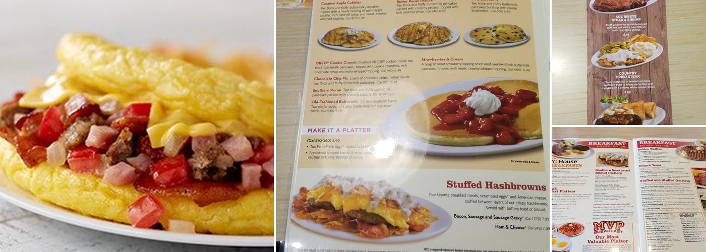 Huddle House Menu
