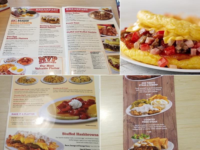 Huddle House Menu