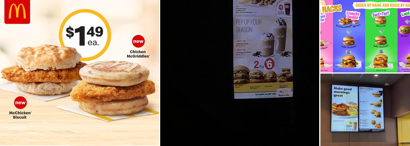 McDonald's Menu