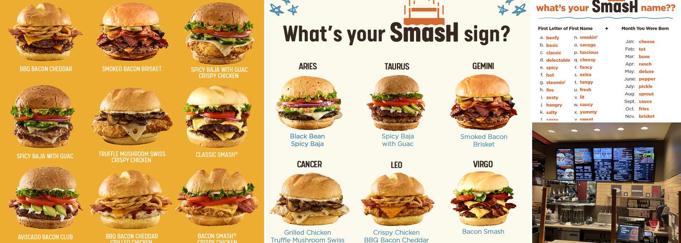 Smashburger Menu