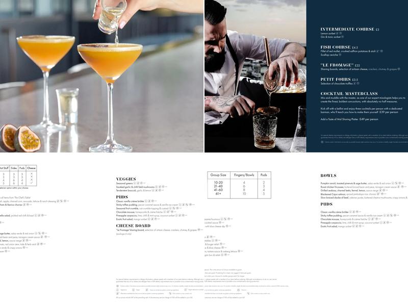 Malmaison Liverpool Menu