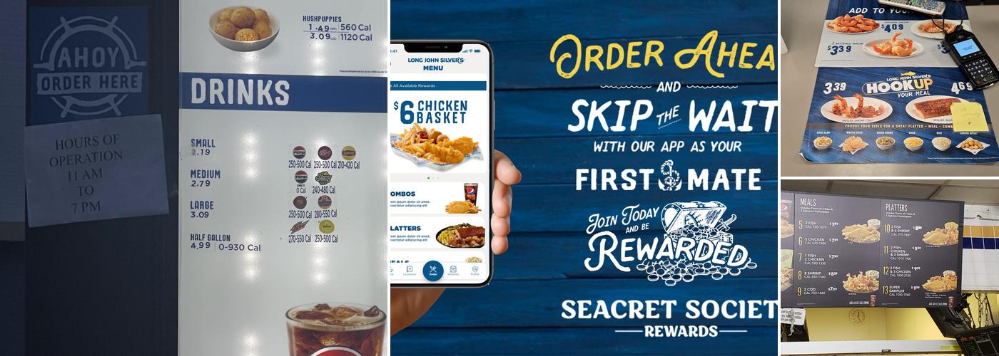 Long John Silver's Menu