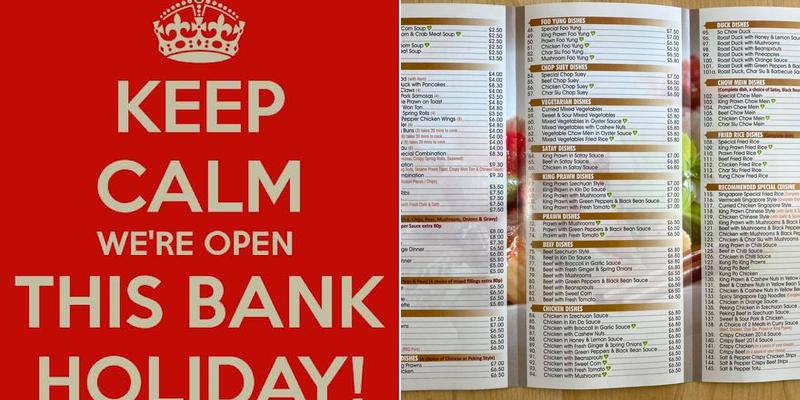 Eastern Delight (Birkenhead) Menu