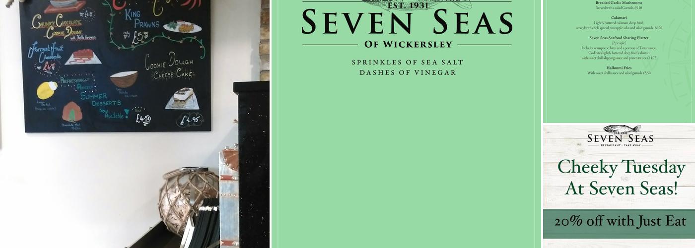 Seven Seas Takeaway Menu