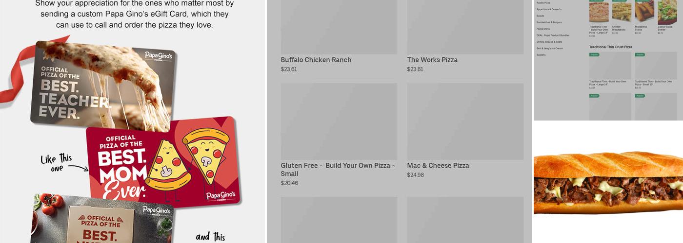 Papa Gino's Menu