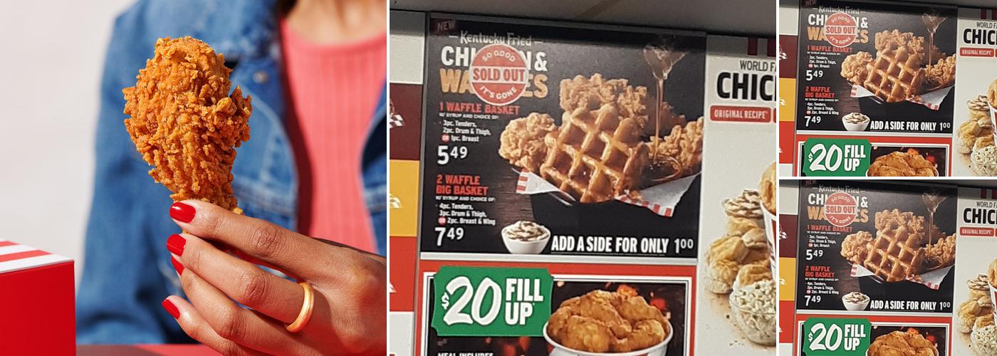 KFC Menu