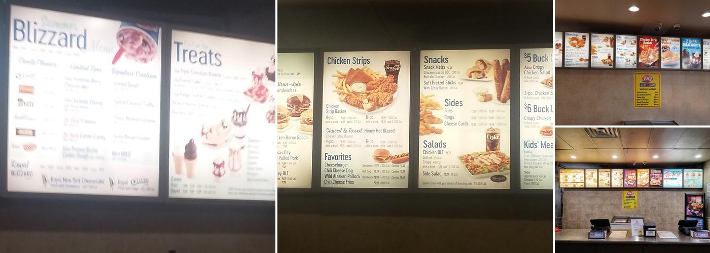 Dairy Queen Grill & Chill Menu
