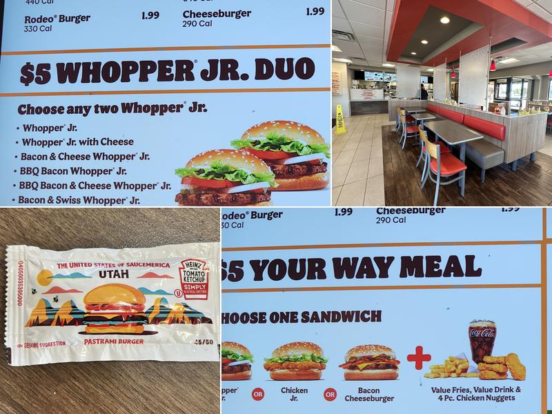 Burger King Menu