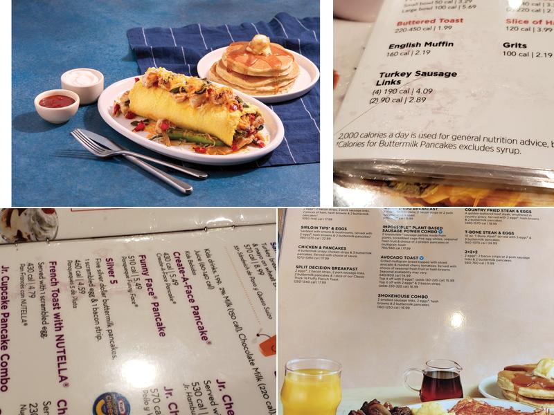 IHOP Menu