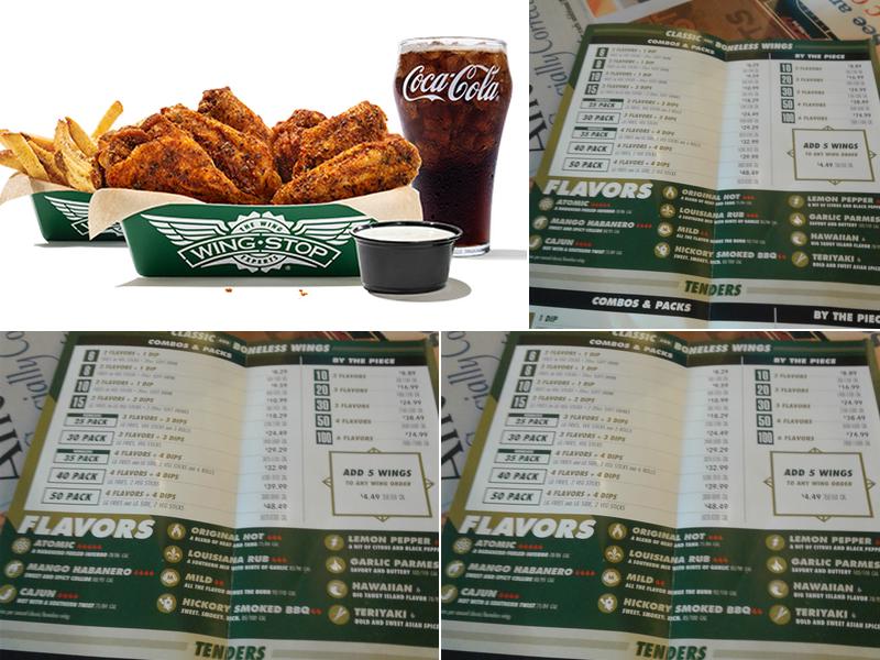 Wingstop Menu