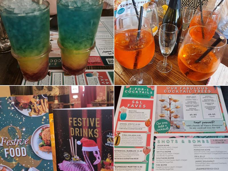 Slug & Lettuce - Boar Lane Leeds Menu