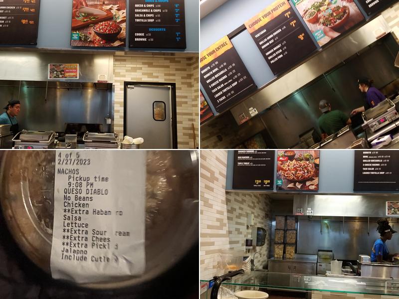 QDOBA Mexican Eats Menu