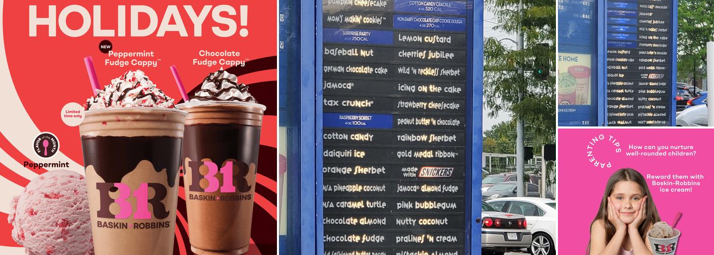 Baskin-Robbins Menu