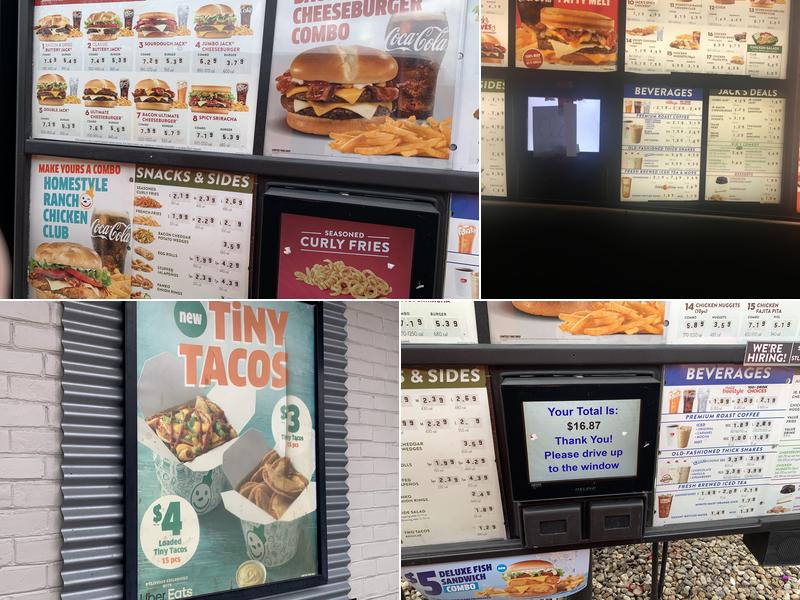 Jack In The Box Menu