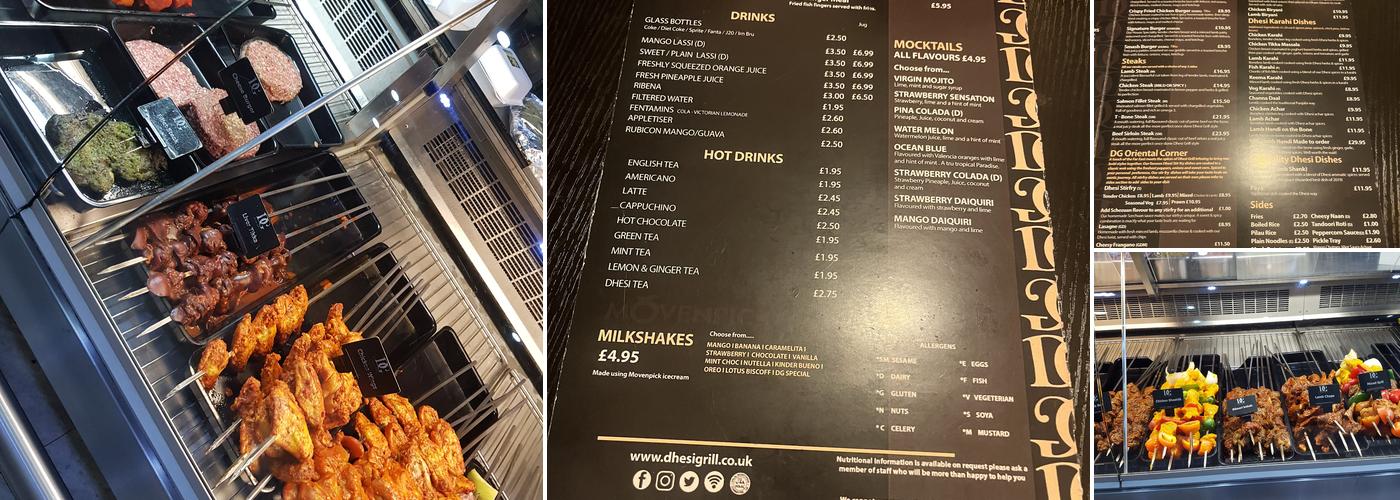 Dhesi Grill Menu