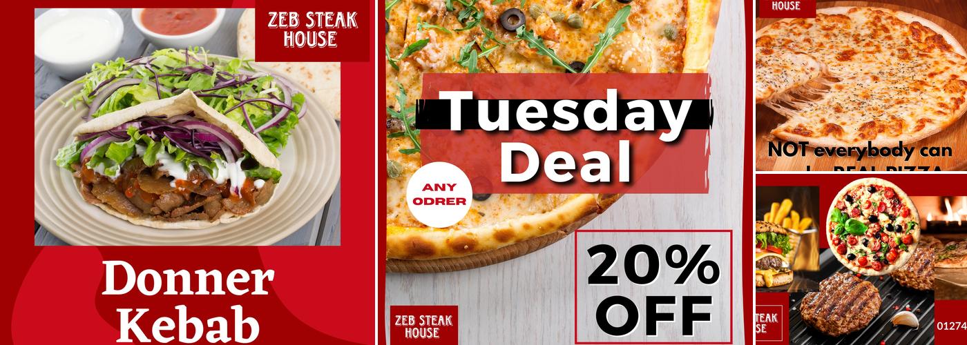 Zebs Steak House & Pizza Bar, Bradford