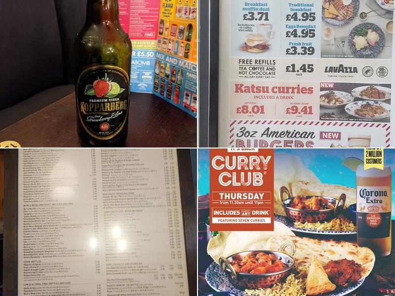 The Turls Green - JD Wetherspoon Menu