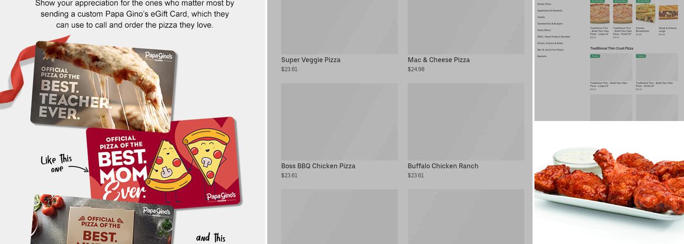 Papa Gino's Menu