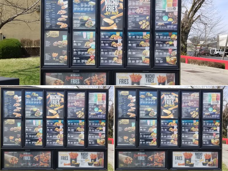Taco Bell Menu